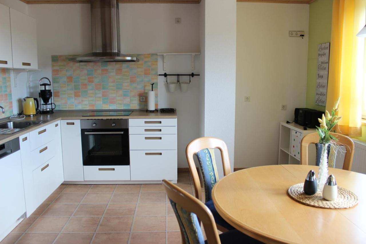 Ferienwohnung Landsburgblick Neuental Exteriör bild
