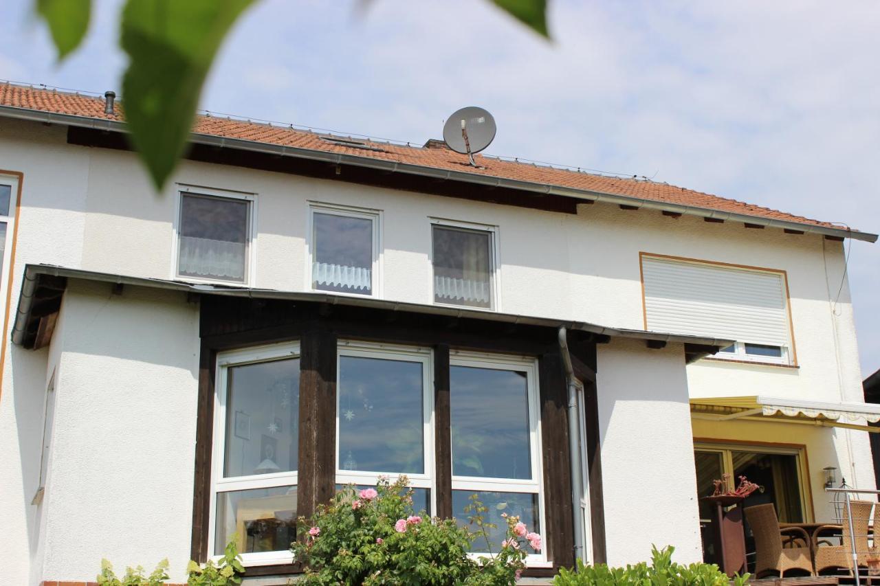 Ferienwohnung Landsburgblick Neuental Exteriör bild