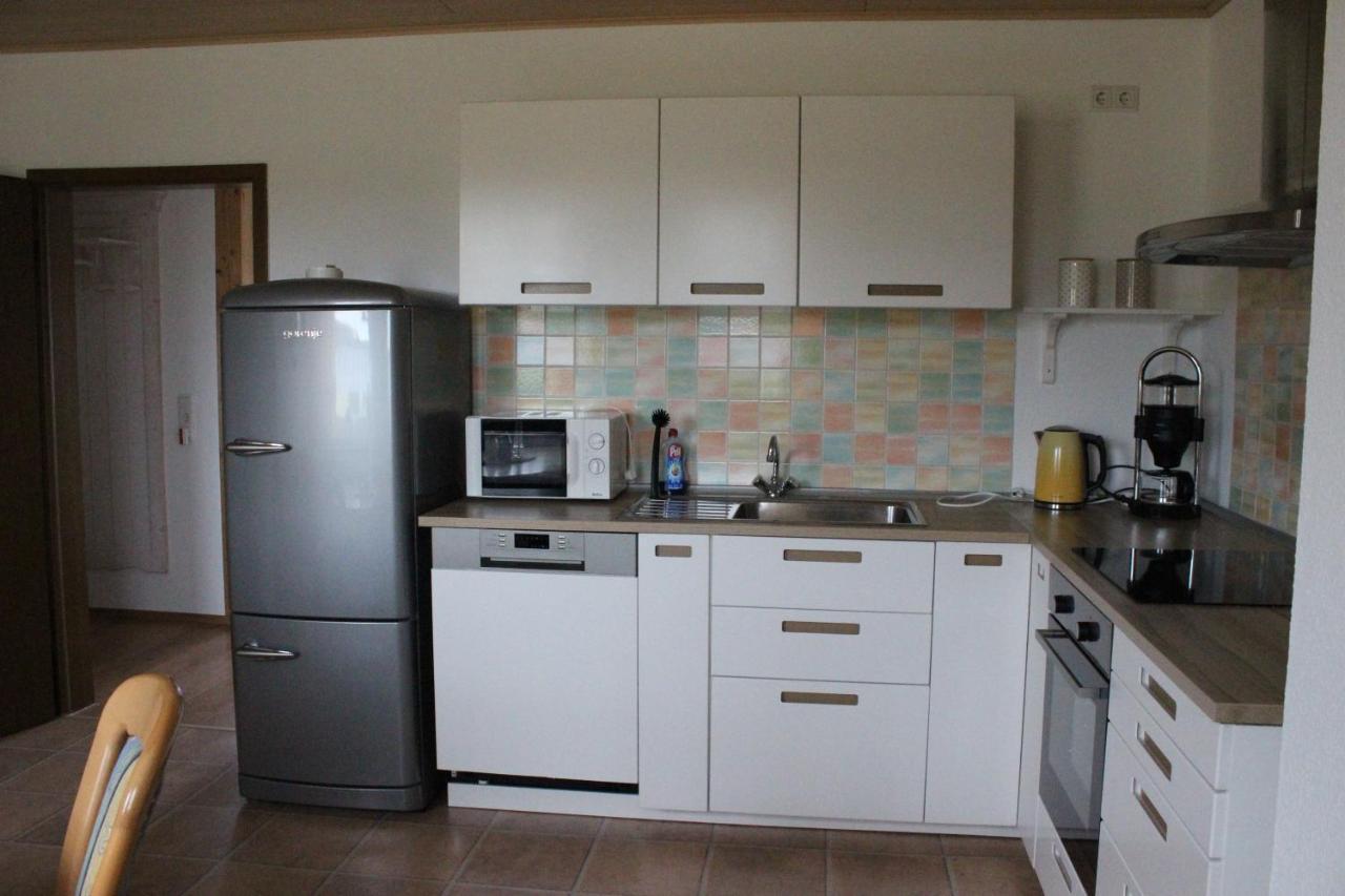 Ferienwohnung Landsburgblick Neuental Exteriör bild