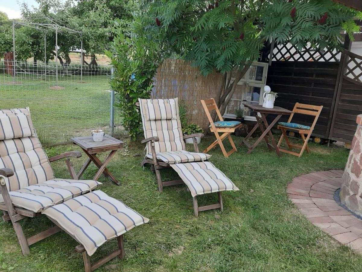Ferienwohnung Landsburgblick Neuental Exteriör bild
